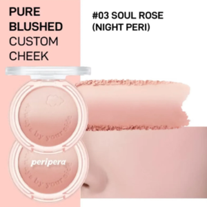 Má Hồng 2 màu Peripera Pure Blushed Custom Cheek 4.2g 1 Ô, tạo hiệu ứng màu loang ấn tượng