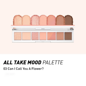 Màu Mắt Peripera 7 Ô All Take Mood  Palette, bảng màu đa dạng, Chất phấn mềm như bơ, màu lên chuẩn đậm