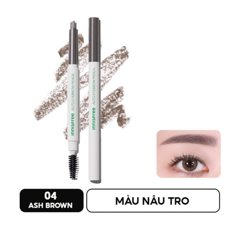 Kẻ Mày 2 Đầu Innisfree 0.3g, Chì mềm mại, bền màu