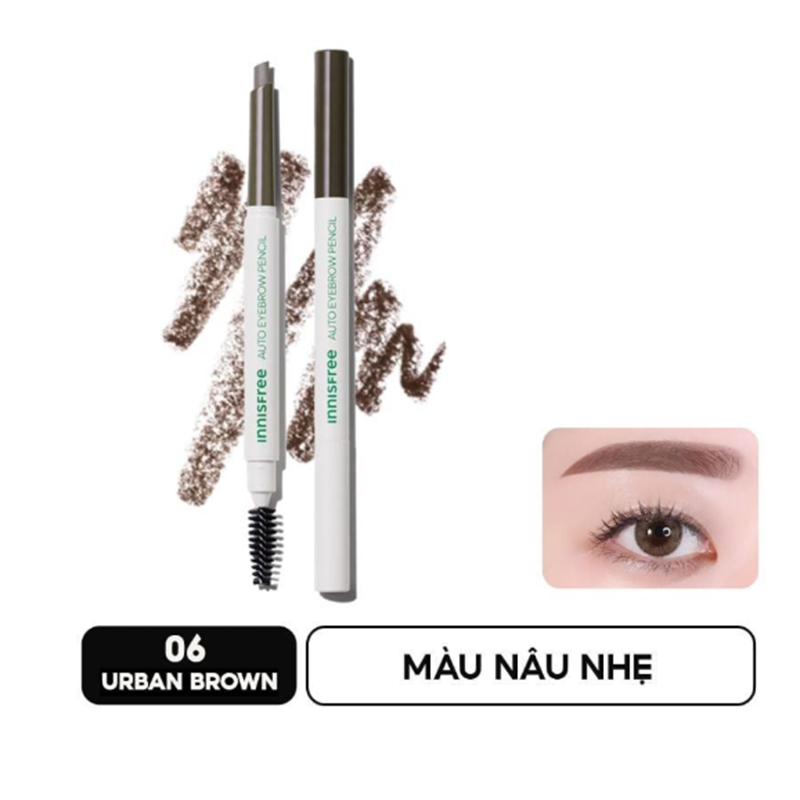 Kẻ Mày 2 Đầu Innisfree 0.3g, Chì mềm mại, bền màu