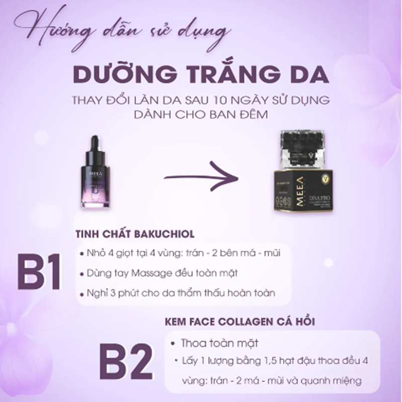 Kem Face Meea Dna Pro V2 10g Giúp Mềm mịn và căng bóng, tái tạo collagen trong da, làm mờ các vết nám