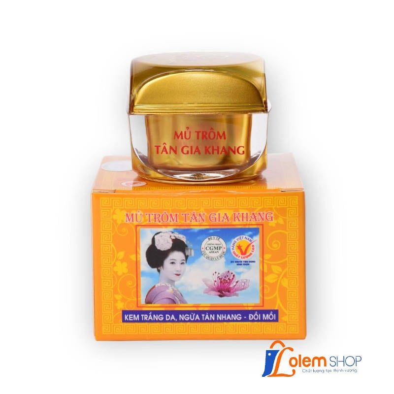 Kem Mủ Trôm Tân Gia Khang 10g Trắng Da Ngừa Tàn Nhang Đồi Mồi
