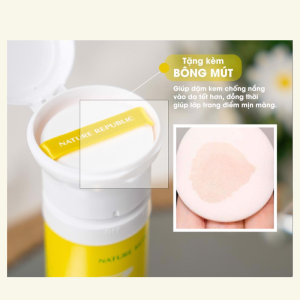 Xịt Chống Nắng Nature Republic Ice Sun California Aloe Ice Puff Sun Spf 50+ 100ml