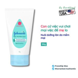 Kem Dưỡng Da Johnson's Baby 50g Dưỡng Ẩm Tuýp