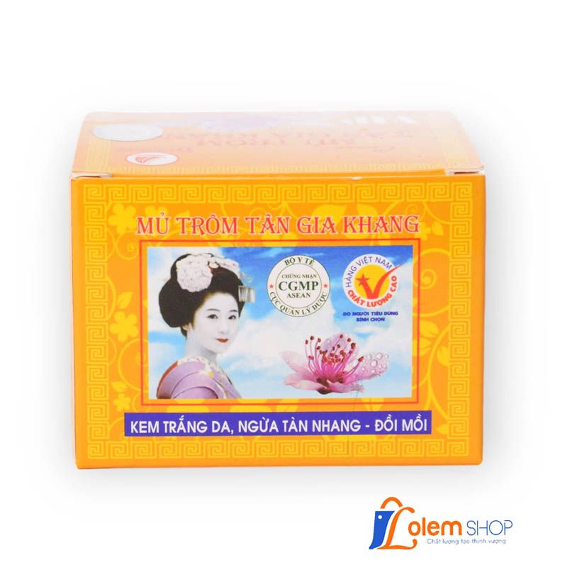 Kem Mủ Trôm Tân Gia Khang 10g Trắng Da Ngừa Tàn Nhang Đồi Mồi