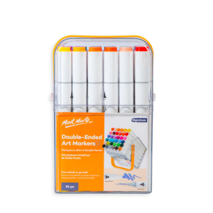 Bút Lông Vẽ 2 Đầu Mont Marte Double-ended Art Markets In Case