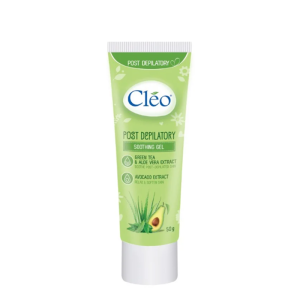 Gel Dưỡng Da Sau Tẩy Lông Cleo 50g Trà Xanh & Lô Hội