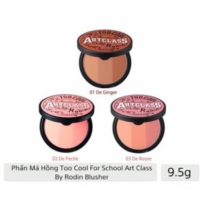Phấn Má Hồng Toocool For School Art Class By Rodin Blusher 3 màu 9.5g