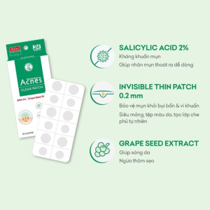 Miếng Dán Mụn Acnes Clear Patch 24 Miếng