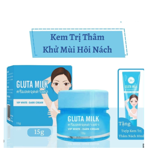 Kem Trị Thâm Nách Gluta Milk 15g Kèm Tuýp 10g