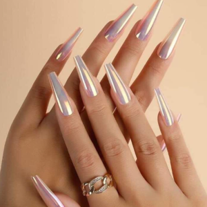 Bộ Tráng Gương Liquid Chrome Powder 6 Chai, trang trí móng