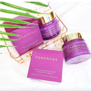 Kem Dưỡng Đêm Forencos  Peptide Redensifying Intensive Cream 50ml, tăng cường sự đàn hồi cho da, thu nhỏ lỗ chân lông