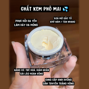 Kem Face Meea Dna Pro V2 10g Giúp Mềm mịn và căng bóng, tái tạo collagen trong da, làm mờ các vết nám