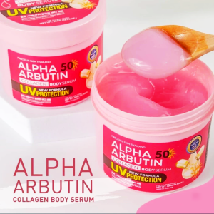 Kem Kích Trắng Alpha Arbutin Collagen Spf50 500g, giúp làm trắng, dưỡng ẩm cho da