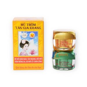 Bộ đôi kem Nám, Tàn nhan Mủ Trôm Tân Gia Khang 6g, Giúp giảm nám, se khít lỗ chân lông