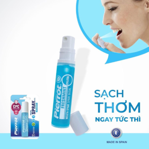 Nước Xịt Thơm Miệng, Diệt Khuẩn Pierrot