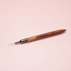 Cọ Râu Nail Brush Cán Gỗ Siêu Mảnh