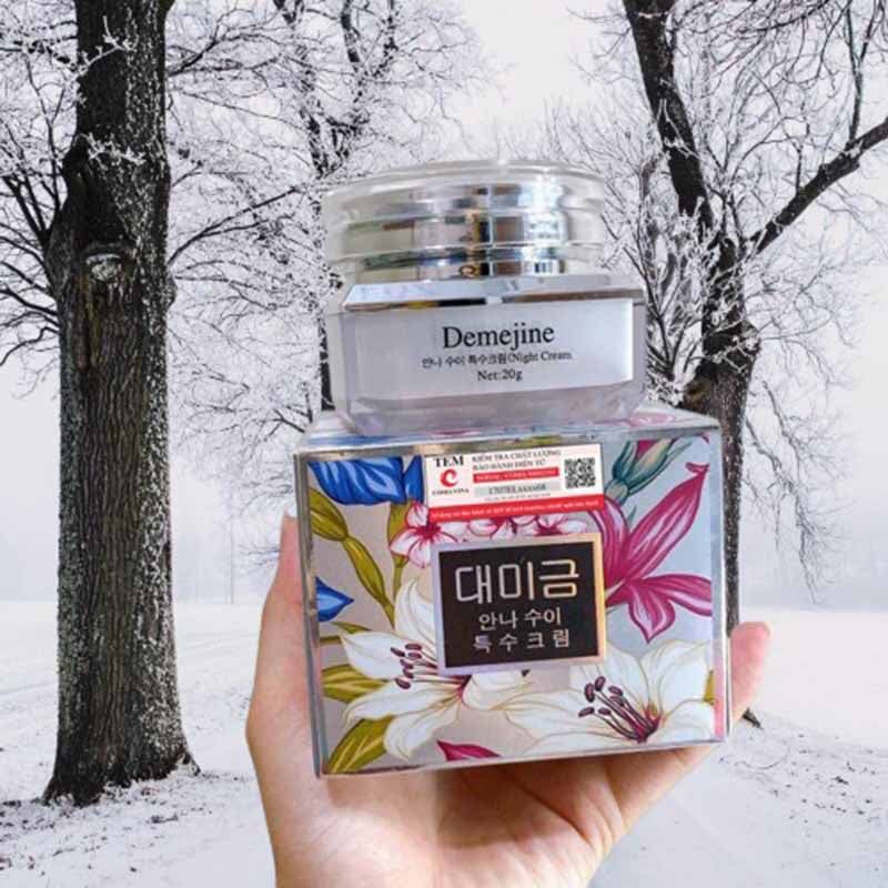 Kem Dưỡng Demejine Ngày và Đêm 20g, Nuôi dưỡng da, giúp cho da khoẻ đẹp
