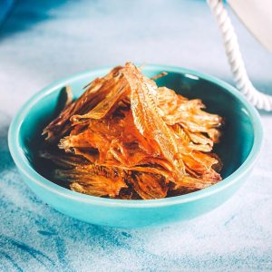 Cá Đù Cháy Tỏi Ăn Liền, 75g, Hũ, Mẫu Tobita, Yumsea