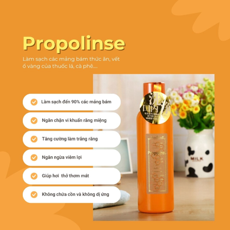 Nước Súc Miệng Nhật Propolinse 600ml