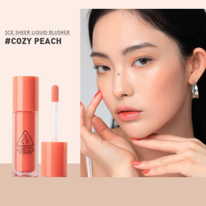 Má Hồng Kem 3ce Sheer Liquid Blusher 3g, Bền Màu, Lâu Trôi