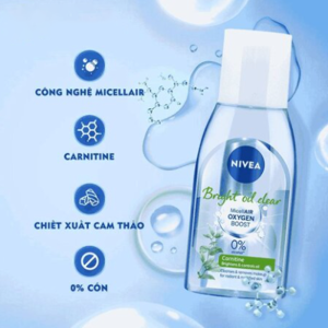 Nước Tẩy Trang Nivea 125ml, Làm Sạch Mềm Mịn Da