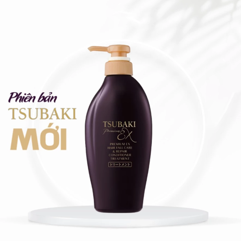 Dầu Gội, Dầu Xã Tsubaki Mới 450ml Tím