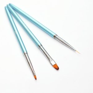 Bộ Cọ Nail 3 Cây Dingxi Cọ Cúc, Đắp Gel, cọ Râu