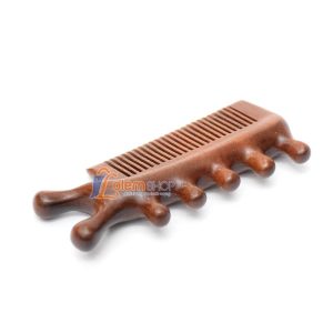 Lược Gỗ Đàn Hương Massage Đầu Giảm Stress Và Lưu Thông Máu