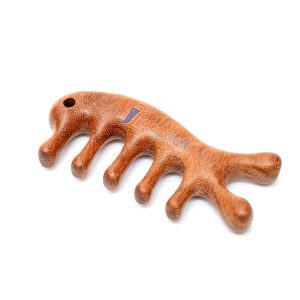 Lược Gỗ Đàn Hương Massage Đầu Giảm Stress Và Lưu Thông Máu