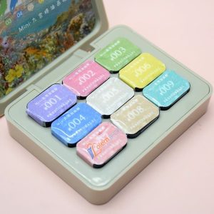 Set Gel Vẽ Nail Nổi Thạch Cao Frescobald - 9 Màu