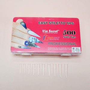 Móng Tip Nhọn Via Secret Hộp 500pcs