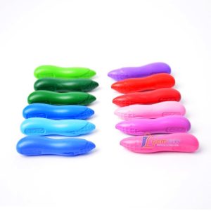 Sáp Màu Lụa Dầu Silky Crayon 24 Màu, bền chắc, không bám da tay