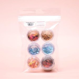 Nhũ Giấy Kiếng Xà Cừ  6 Màu Cao Cấp, Dùng Trang Trí Nail