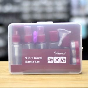 Bộ Chiết Mỹ Phẩm Wesunco Hộp 9 Món No.dm-8802, Dùng chiết mỹ phẩm tiện dụng