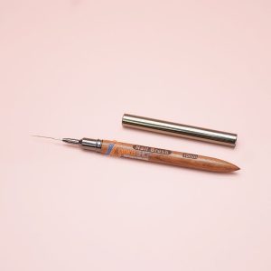 Cọ Râu Nail Brush Cán Gỗ Siêu Mảnh