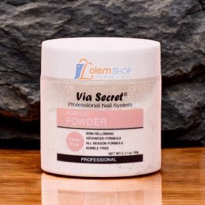 Bột Mix Gel Via Secret 60g, Dùng vẽ móng nail