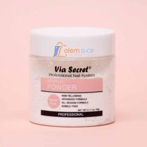 Bột Mix Gel Via Secret 60g, Dùng vẽ móng nail