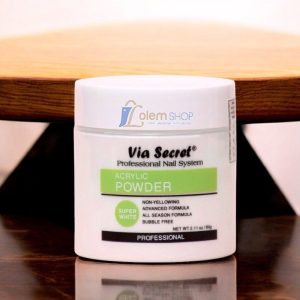 Bột Đắp Móng Via Secret Super White 60g
