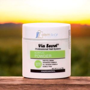 Bột Đắp Móng Via Secret Super White 60g