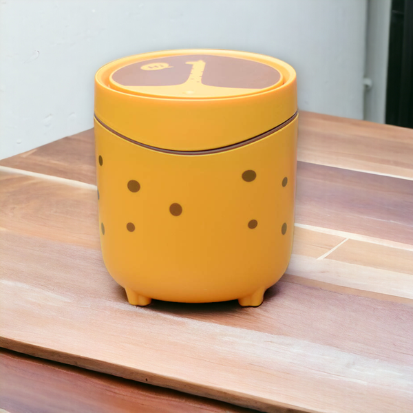 Thùng Rác Để Bàn Hươu Cao Cổ Sf-351 Nắp Nhấn