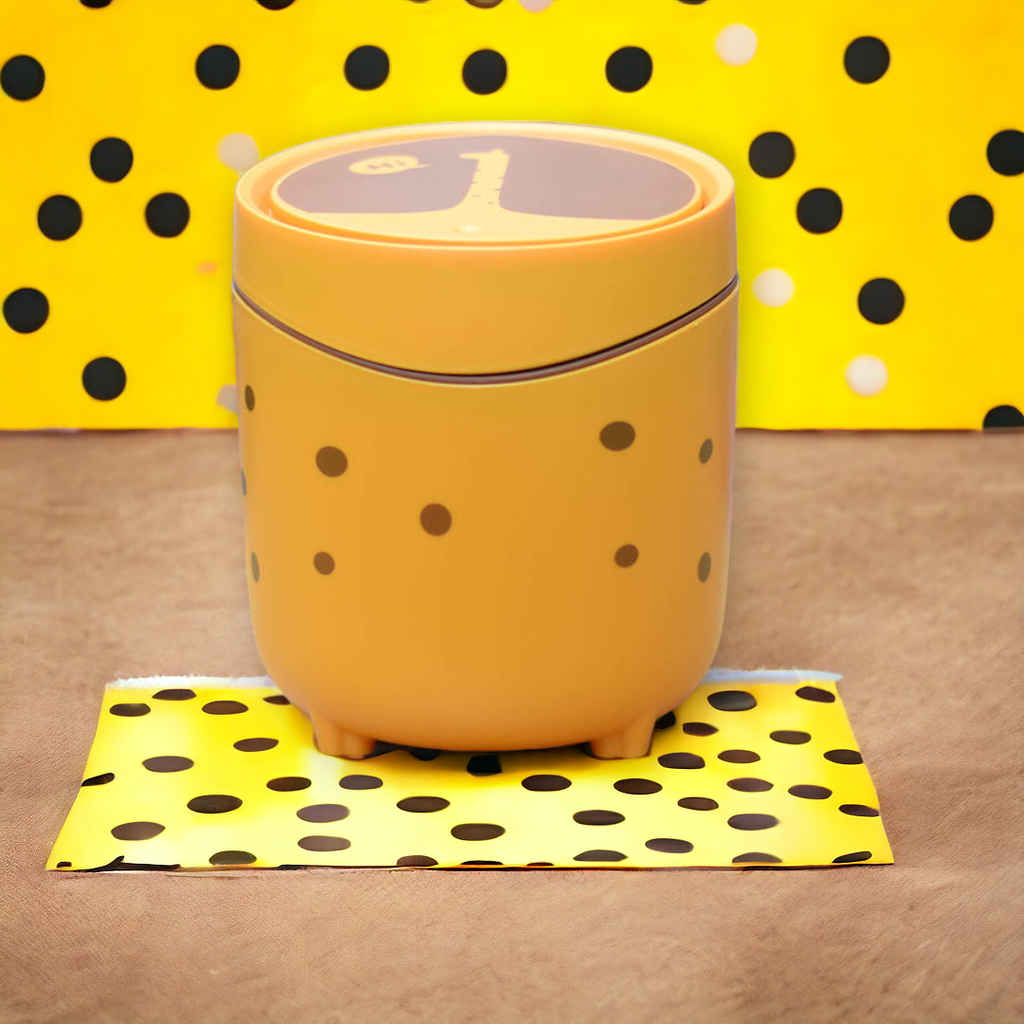 Thùng Rác Để Bàn Hươu Cao Cổ Sf-351 Nắp Nhấn