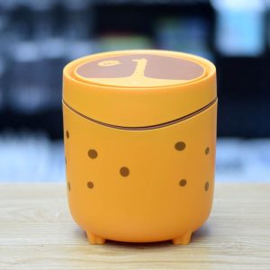 Thùng Rác Để Bàn Hươu Cao Cổ Sf-351 Nắp Nhấn