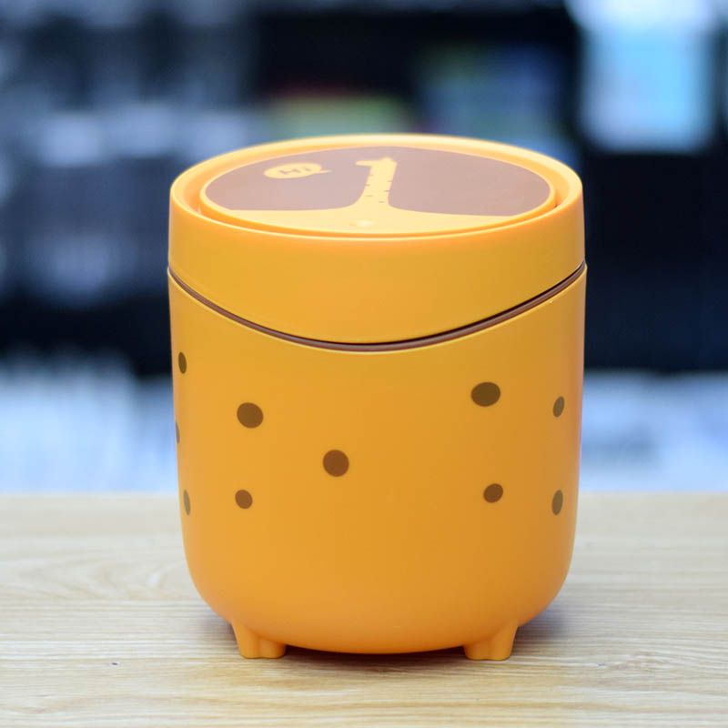 Thùng Rác Để Bàn Hươu Cao Cổ Sf-351 Nắp Nhấn