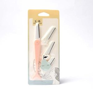 Dao Cạo Mày Đuôi Cá + 3 Lưỡi