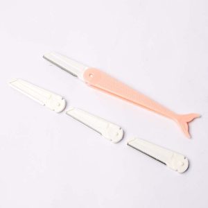 Dao Cạo Mày Đuôi Cá + 3 Lưỡi