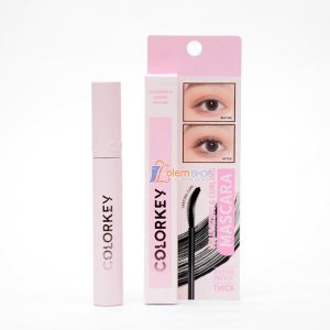 Mascara Colorkey Volumizing & Curling 6g, Làm dài mi, cong và dày tự nhiên, lâu trôi, giữ mi cong suốt cả ngày