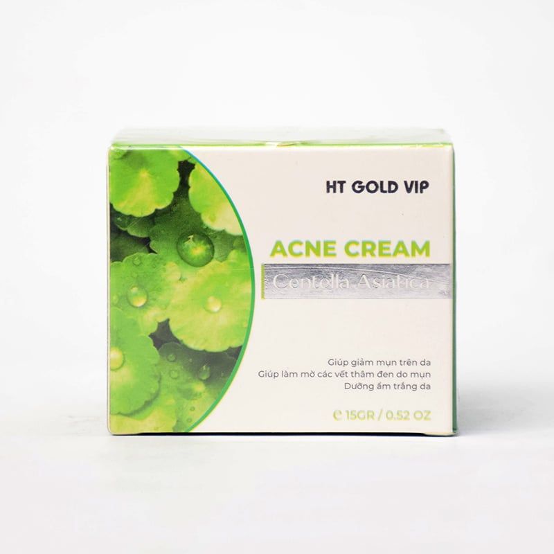 Kem Mụn HT Gold Vip Rau Má 15g