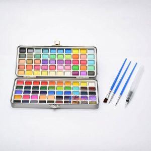 Set Màu Nước 100 Màu Solid Water Colour