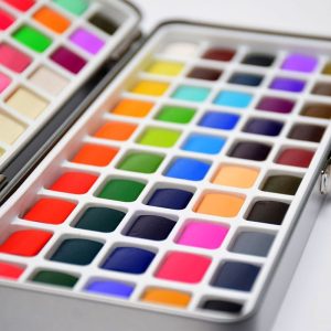 Set Màu Nước 100 Màu Solid Water Colour